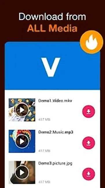 Vvideo downloder स्क्रीनशॉट 3