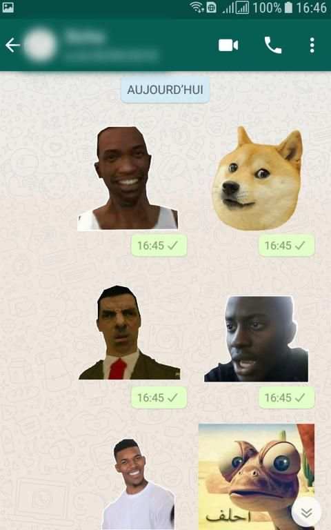 ملصقات مضحكة
‎ screenshot 2