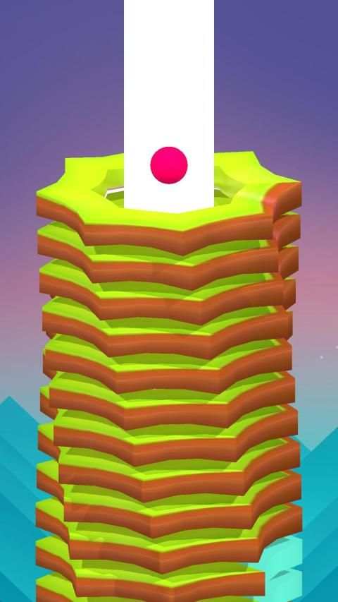 Stack Tower Crush: 3D Ball Jump screenshot 4