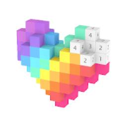 Voxel - 3D Color by Number & Pixel Coloring Book