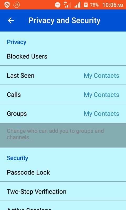 Telegram Messenger Unofficial screenshot 2