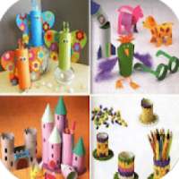 کاردستی با کاغذ نمد و چوب بستنی وسایل دور ریختنی
‎ on 9Apps