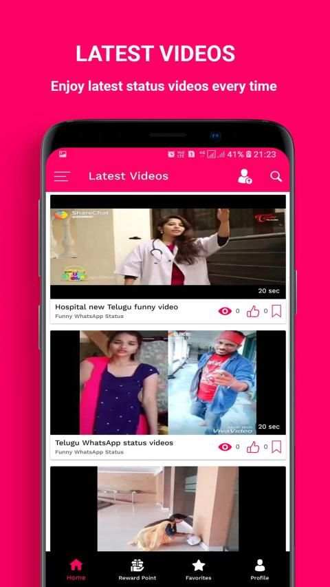 VidStatus - Share Video Status, Whatsapp Status screenshot 1