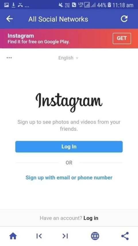 All Social Networks screenshot 1