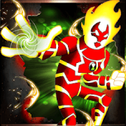 ikon Heatblast Ben-10 Xenodrom