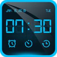 Alarm Clock - Bedside Clock, Stopwatch & Timer on 9Apps