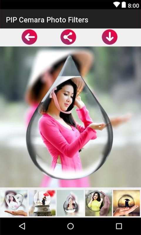 PIP Camera Photo Editor : Photo Filters Effects screenshot 4