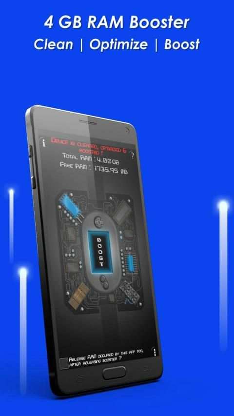 4GB RAM Booster | RAM Cleaner, RAM Memory Booster screenshot 2