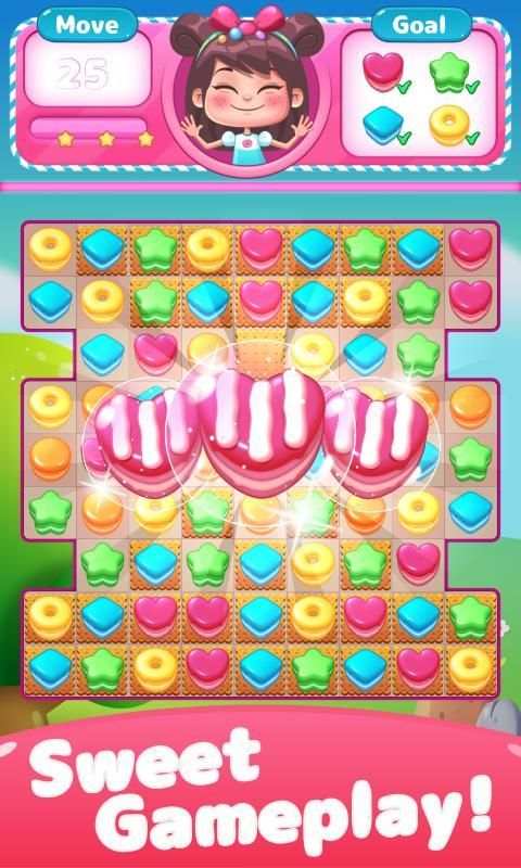 Cake Cookie - Crush Legend screenshot 2