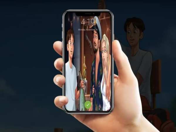 Summertime Saga Lockscren screenshot 4