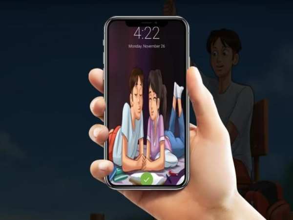 Summertime Saga Lockscren screenshot 3