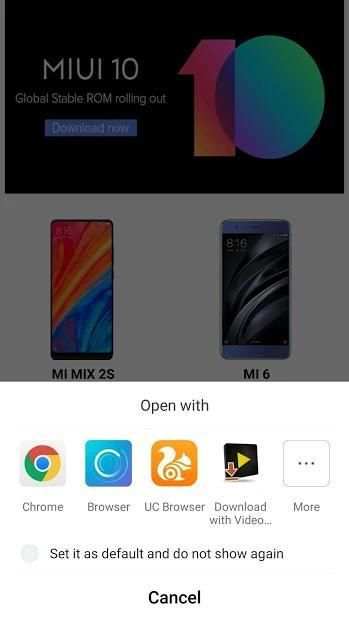 MIUI 10 Global Updates Download screenshot 1