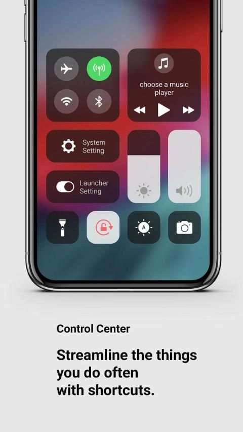 iLauncher 12 Xs Max स्क्रीनशॉट 2