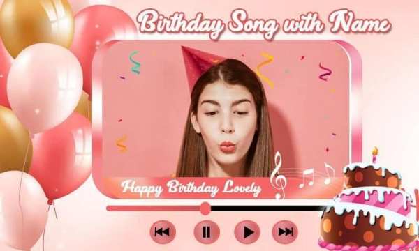 Happy Birthday Song with Name screenshot 3