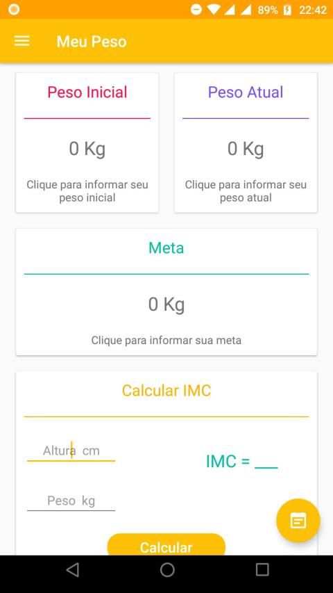 Meu Peso screenshot 5