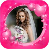 Fluffy Heart Photo Frames on 9Apps