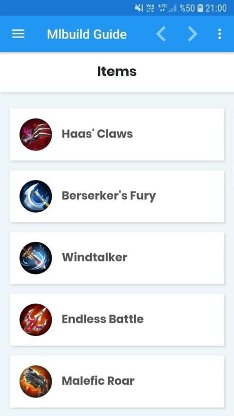 Ml Build Guide For Legends screenshot 2
