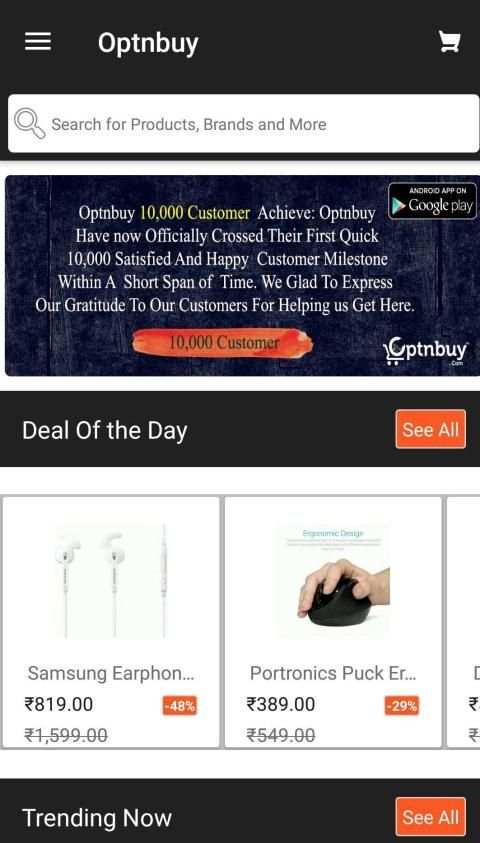 Optnbuy: Online Shopping App screenshot 4