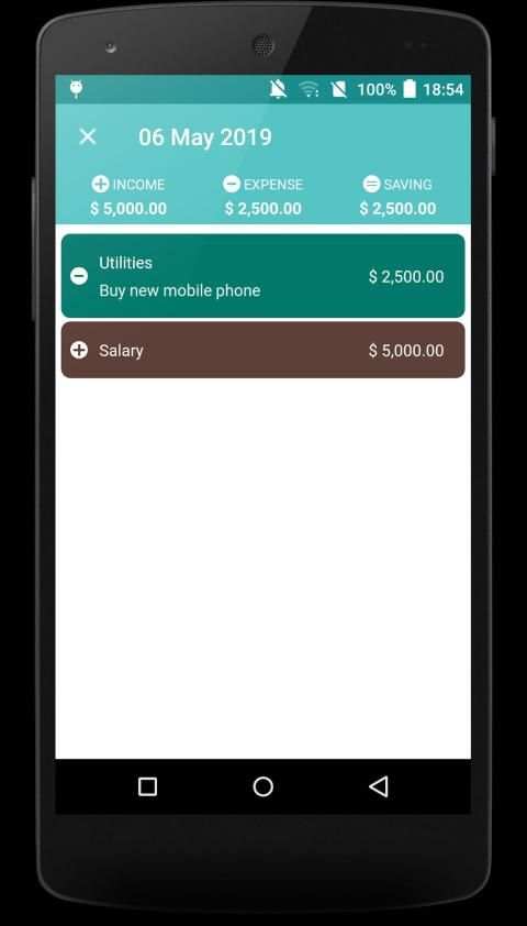 Income Expense Manager स्क्रीनशॉट 8