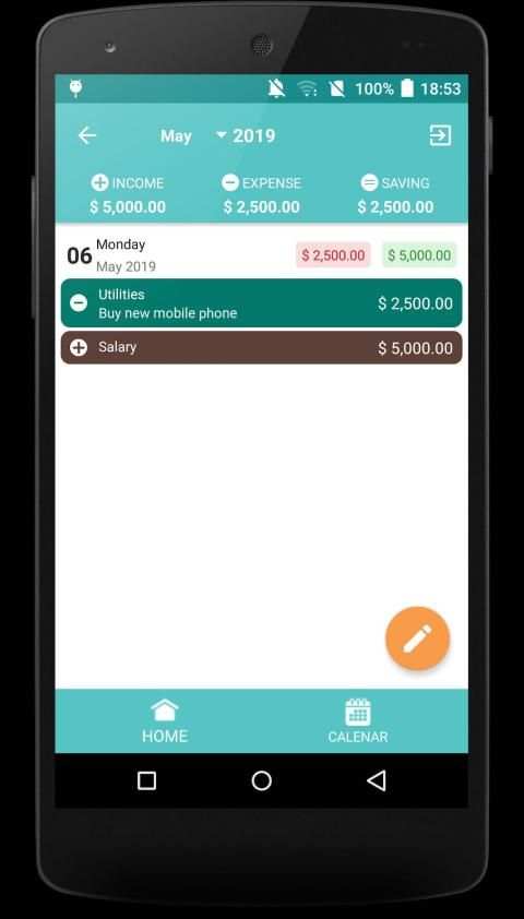 Income Expense Manager स्क्रीनशॉट 6