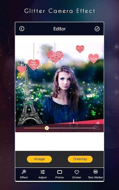 Glitter Camera Effects screenshot 1