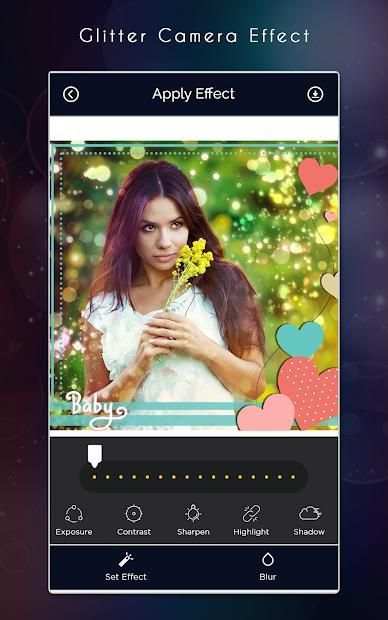 Glitter Camera Effects screenshot 4