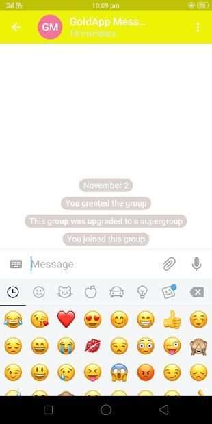 GoldApp Messenger screenshot 2
