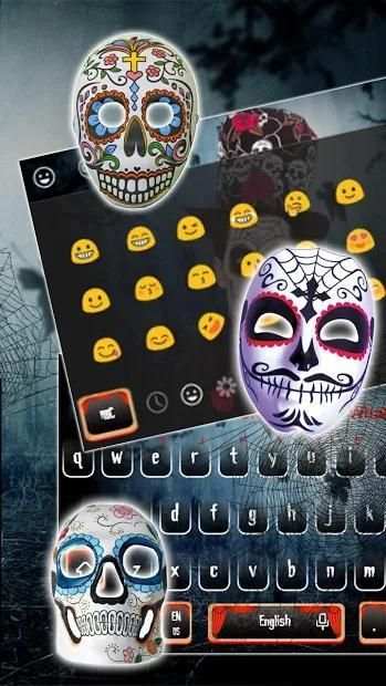 Mask Clown Keyboard screenshot 1