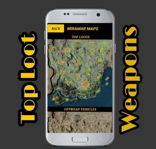 Pubg Battleground Loot Map-(P-U-B-G) screenshot 6