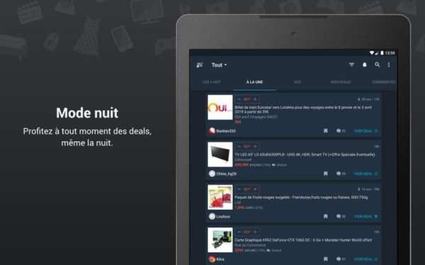 Dealabs – bons plans, soldes & codes promo screenshot 1