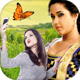 Selfie with Actress Kajal Raghwani Gorgeous Image icon
