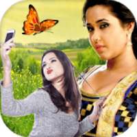 Selfie with Actress Kajal Raghwani Gorgeous Image