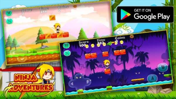 Ninja Jump - The Brave Ninja Adventure screenshot 4