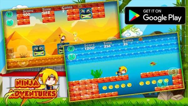Ninja Jump - The Brave Ninja Adventure screenshot 2