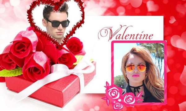 Valentine Day Dual Photo Frame 2019 screenshot 3