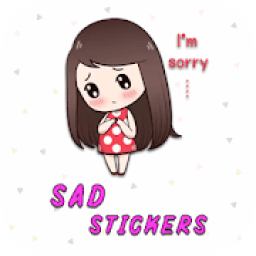 ikon Sad Stickers for Whatsapp - Sad WAStickerApps
