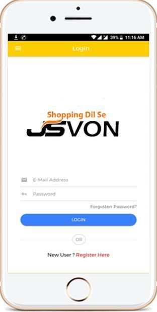 JSVON ONLINE SHOP screenshot 2