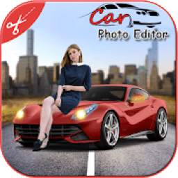 Car Photo Frame : Cut paste Editor