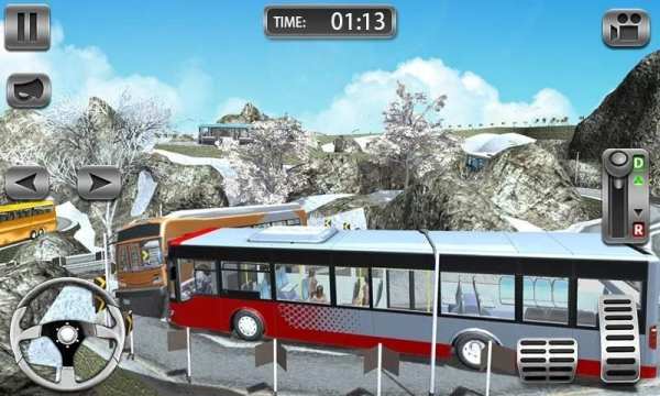Bus Racing Game - Free Bus Driving Simulator स्क्रीनशॉट 2