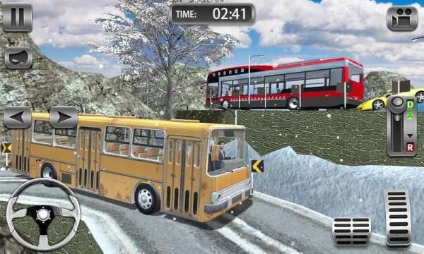 Bus Racing Game - Free Bus Driving Simulator स्क्रीनशॉट 1