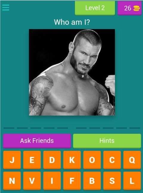 WWE Wrestler Quiz स्क्रीनशॉट 1