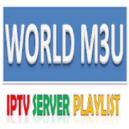 World M3U IPTV Server PlayList أيقونة