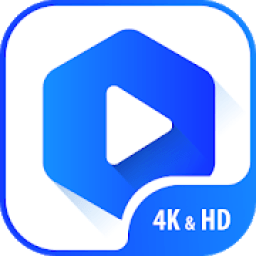 4K &amp; HD Video Player आइकन