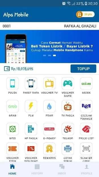 Alpa Mobile - Pulsa, Kuota Data, Token PLN, PPOB screenshot 3