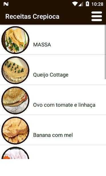 Receitas de Crepioca screenshot 2