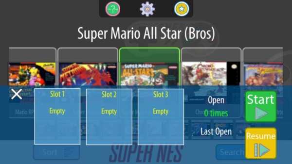 SNES Emulator - Super NES Games Classic Free screenshot 3