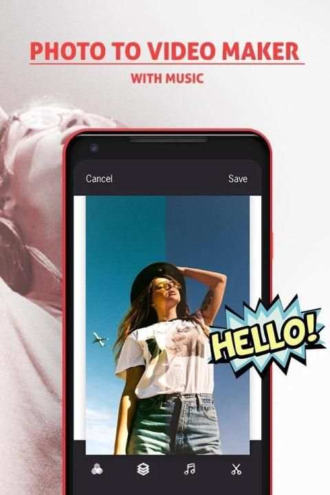Photo to video maker with music 2 تصوير الشاشة