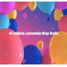 All Subjects Lectureship Mcqs Books आइकन