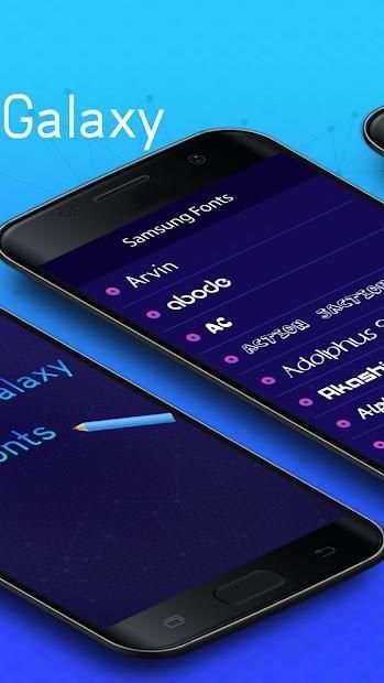 100 Samsung Galaxy Font Style screenshot 3