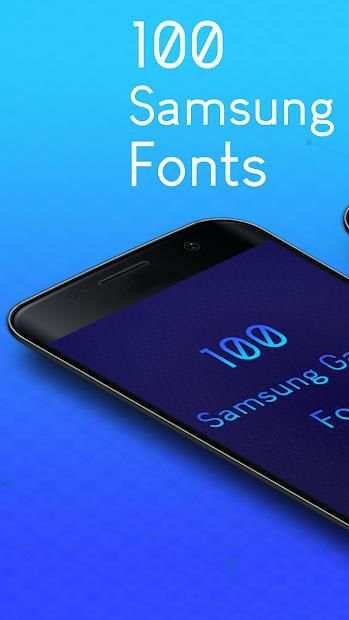 100 Samsung Galaxy Font Style screenshot 4